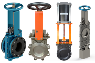 Knife gate valve
